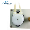 YWFluid Flow Rate ajustable 0.2-100ml / min Micro bombas peristálticas de muestreo de líquido con perilla de control de velocidad utilizada para laboratorio